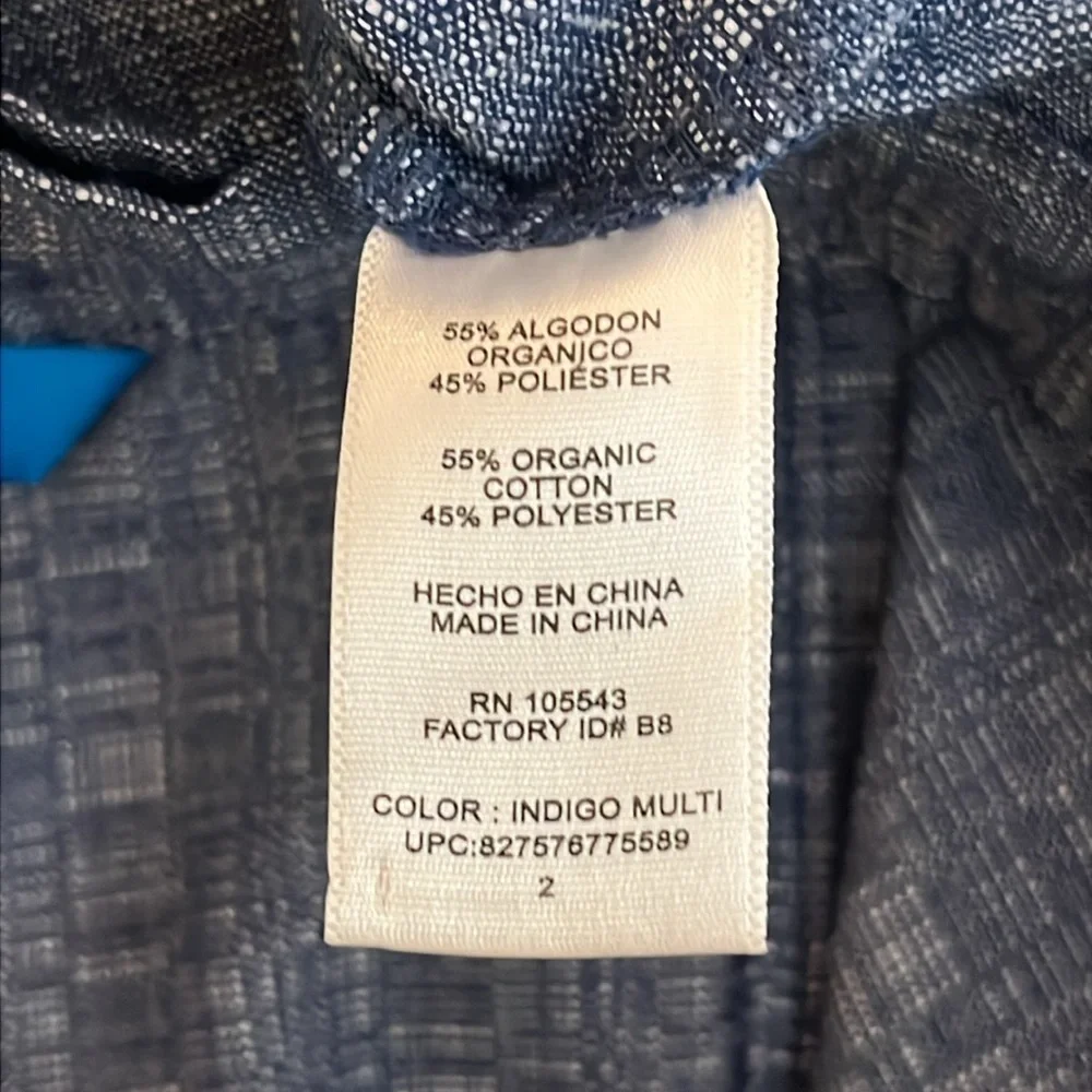 Derek Lam Crosby | DesigNation chambray cotton blend mini dress Women’s size 2 - Picture 9 of 10